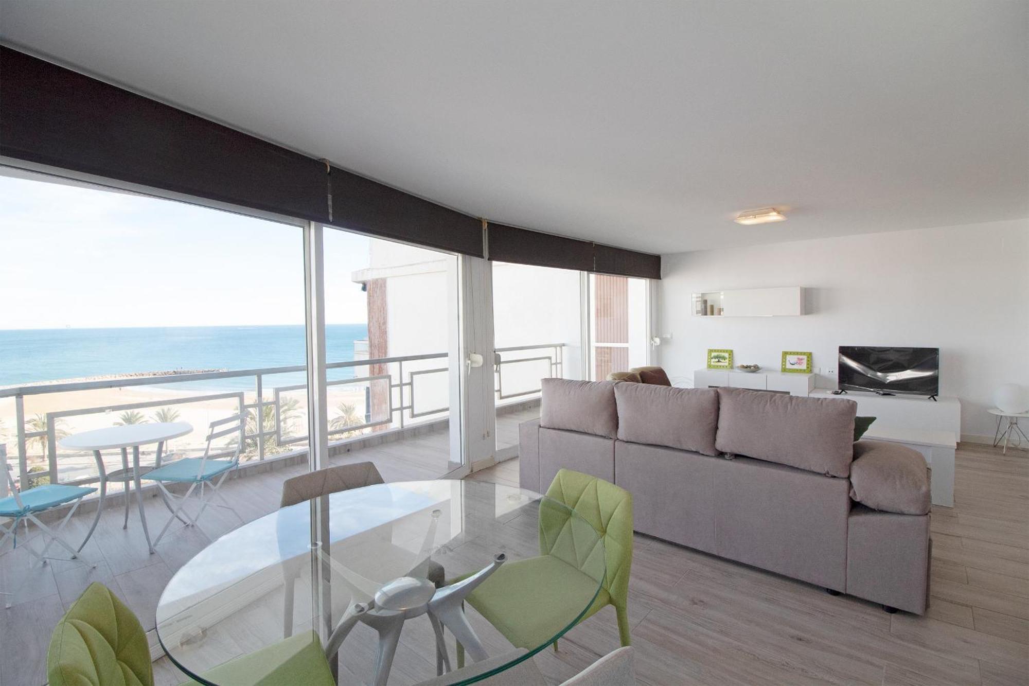 Global Properties, Apartamento Con Terraza E Increibles Vistas Al Mar Пуерто-де-Сагунто Екстер'єр фото