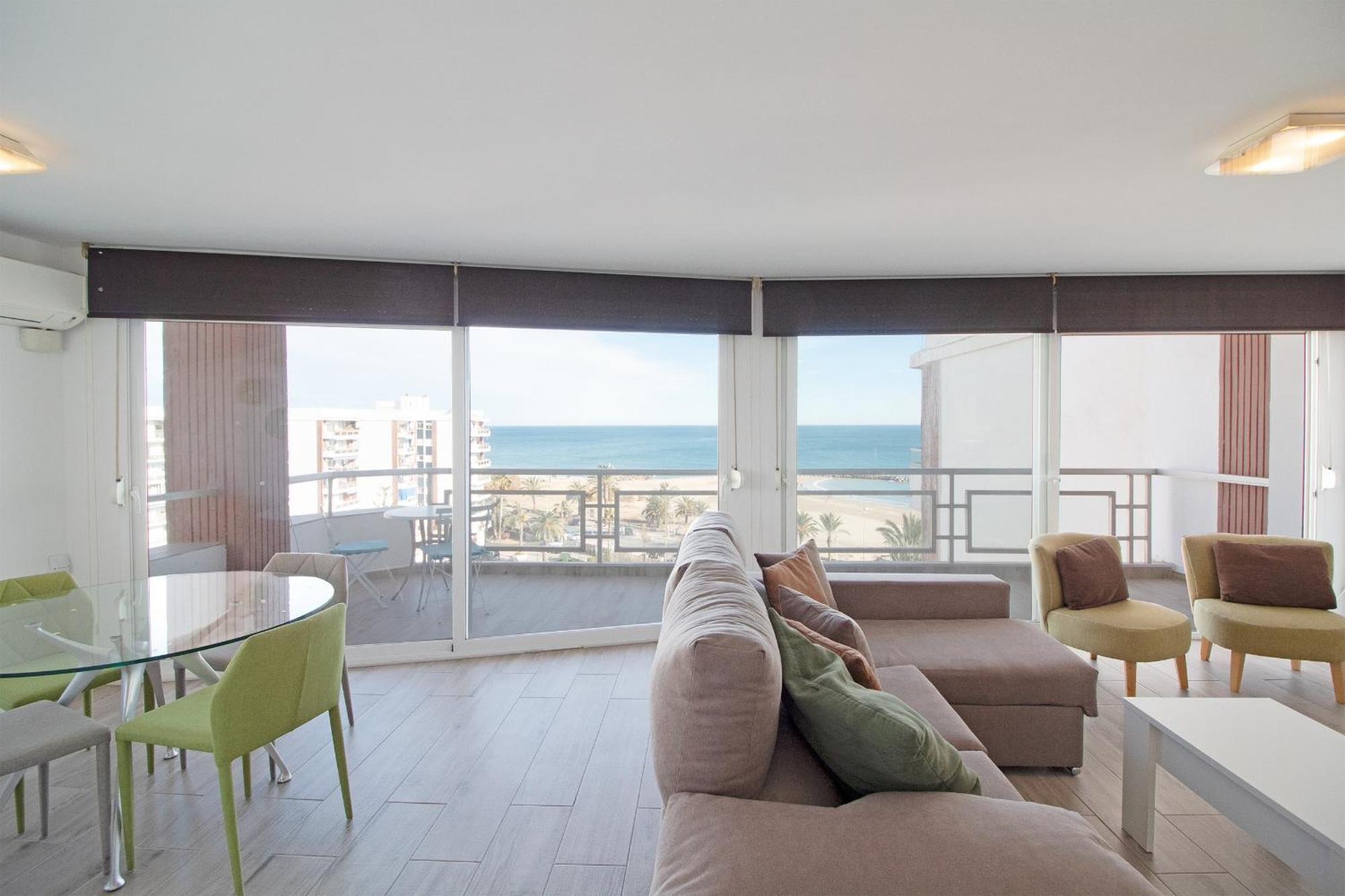 Global Properties, Apartamento Con Terraza E Increibles Vistas Al Mar Пуерто-де-Сагунто Екстер'єр фото